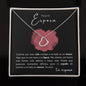 Para mi Esposa - Delicate Heart Necklace - tu esposo