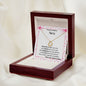 Nieta - Delicate Heart Necklace - abuela y abuelo