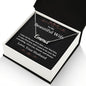 To My Beautiful Wife - Personalized Name Necklace - Love, Your Husband