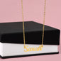 To My Beautiful Wife - Personalized Name Necklace- Love, Your Husband