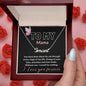 To My Mama - Custom Name Necklace - I love you forever