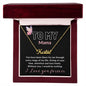 To My Mama - Custom Name Necklace - I love you forever