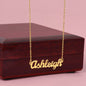 To My Beautiful Wife - Personalized Name Necklace- Love, Your Husband