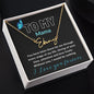 To My Mama - Signature Name Necklace - I love you forever