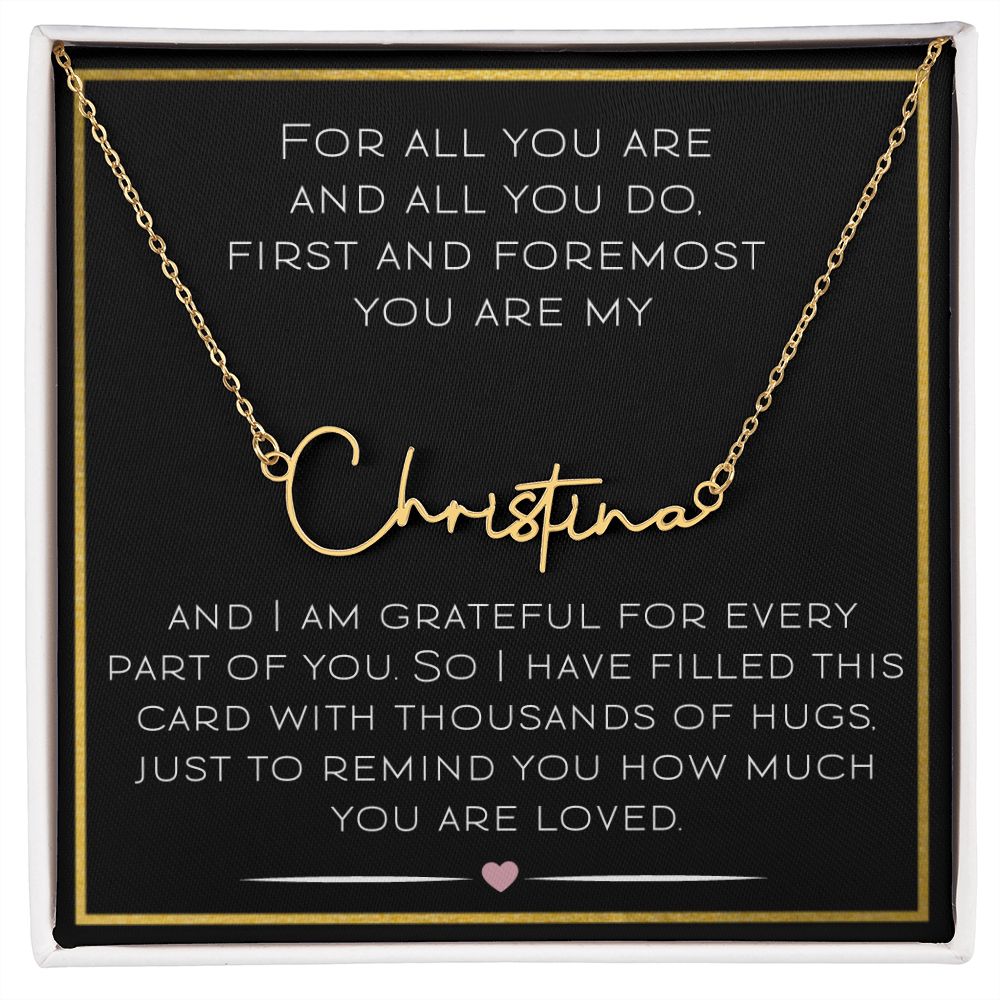Signature Mama Necklace