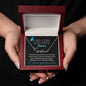 To My Mama - Signature Name Necklace - I love you forever