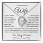 To My Beautiful Wife - Forever Love Necklace - Love, Your Husband