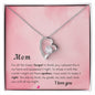 Mom - Forever Love Necklace - I love you