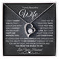 To My Beautiful Wife - Forever Love Necklace - Love, Your Husband