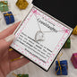 To our Granddaughter - Forever Love Necklace - love grandma & grandpa