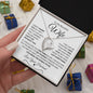To My Beautiful Wife - Forever Love Necklace - Love, Your Husband