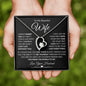 To My Beautiful Wife - Forever Love Necklace - Love, Your Husband