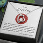 To my Grandma - Forever Love Necklace - your granddaughter