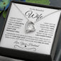 To My Beautiful Wife - Forever Love Necklace - Love, Your Husband