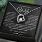 To My Beautiful Wife - Forever Love Necklace - Love, Your Husband