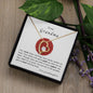 To my Grandma - Forever Love Necklace - your granddaughter
