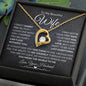 To My Beautiful Wife - Forever Love Necklace - Love, Your Husband