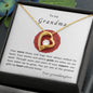 To my Grandma - Forever Love Necklace - your granddaughter