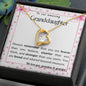 To our Granddaughter - Forever Love Necklace - love grandma & grandpa