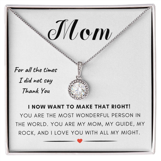 Mom- Eternal Hope Necklace