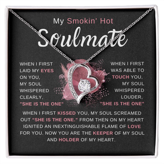 My Smokin' Hot Soulmate - Love Knot Necklace
